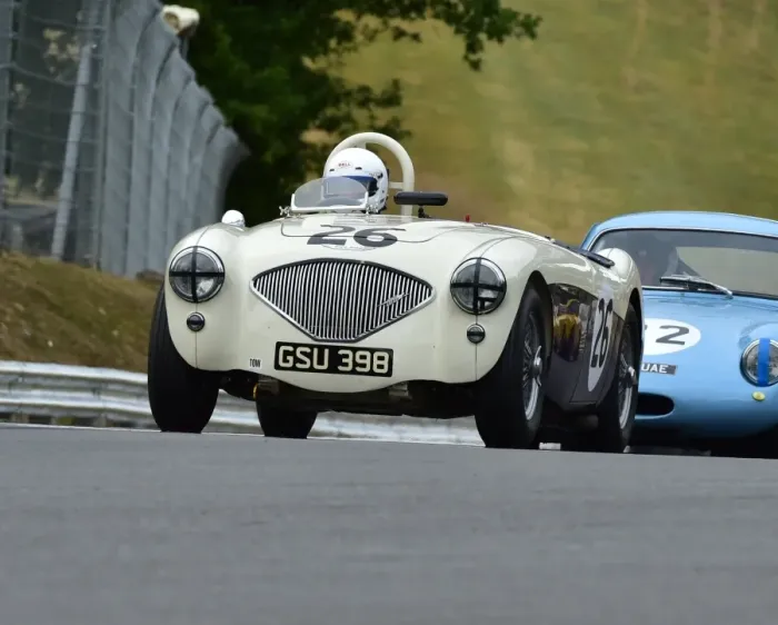 Framed Print : CM9 3076 Nigel Grice, Austin Healey 100M Framed Print : CM9 3076 Nigel Grice, Austin Healey 100M