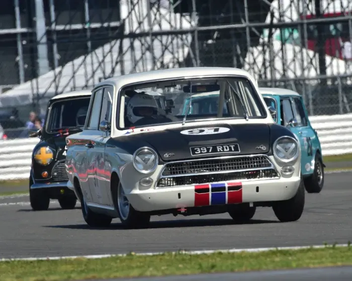 Framed Print : CM9 3914 Arne Berg, Ford Lotus Cortina