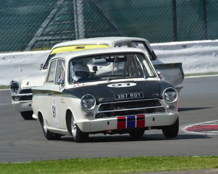 Framed Print : CM9 4043 Arne Berg, Ford Lotus Cortina