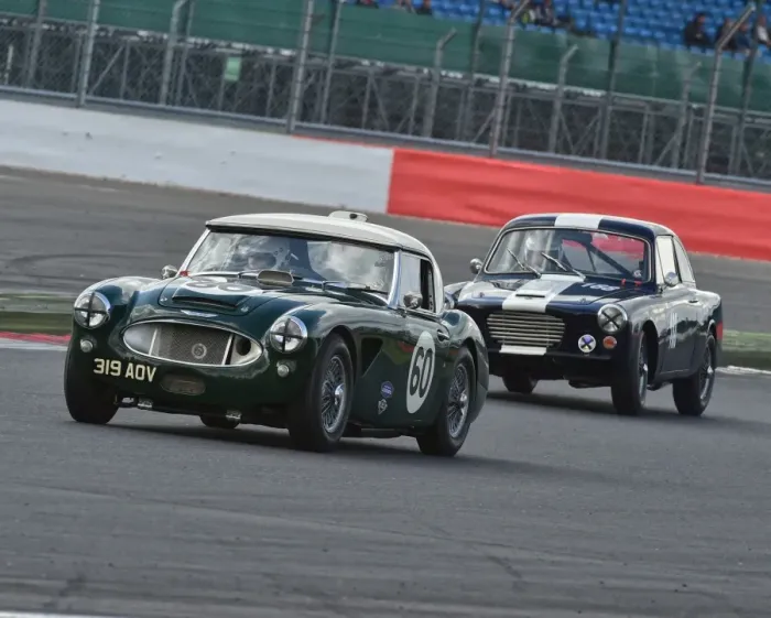 Framed Print : CM9 4683 Katarina Kyvalova, Austin Healey 3000, 319 AOV, Bob Binfield, Gilbern 1800 GT Framed Print : CM9 4683 Katarina Kyvalova, Austin Healey 3000, 319 AOV, Bob Binfield, Gilbern 1800 GT
