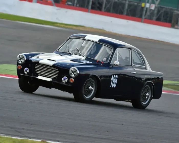 Framed Print : CM9 4684 Bob Binfield, Gilbern 1800 GT