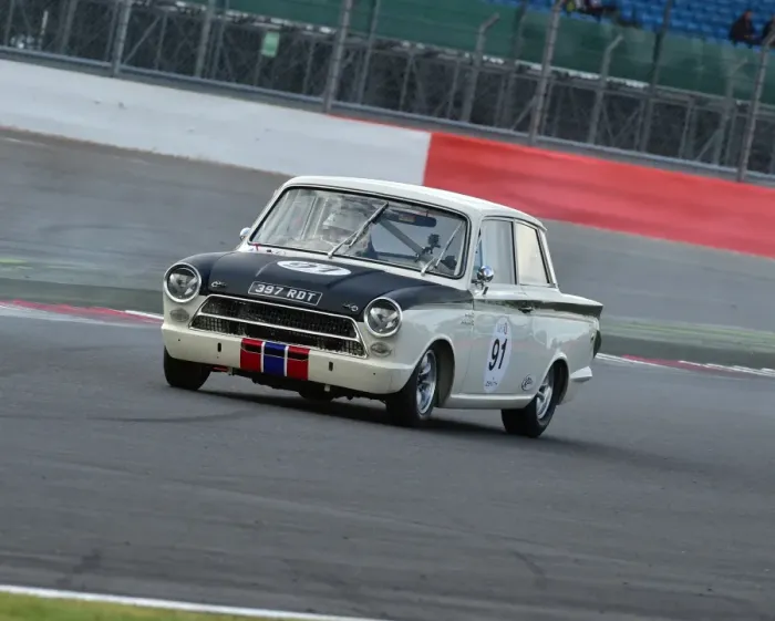 Framed Print : CM9 4703 Arne Berg, Ford Lotus Cortina Framed Print : CM9 4703 Arne Berg, Ford Lotus Cortina