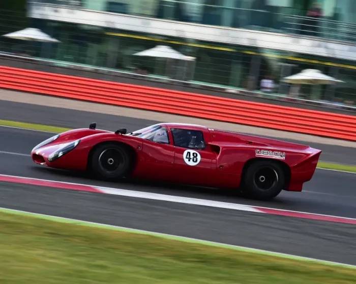 Framed Print : CM9 4924 Daniel Gibson, Broadley Lola T70 Mk3B