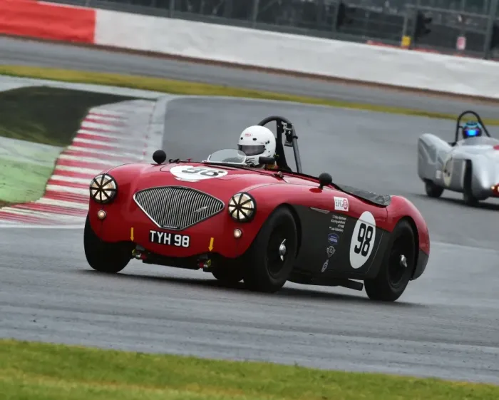 Framed Print : CM9 5577 Nick Matthews, Austin Healey 100-4 Framed Print : CM9 5577 Nick Matthews, Austin Healey 100-4