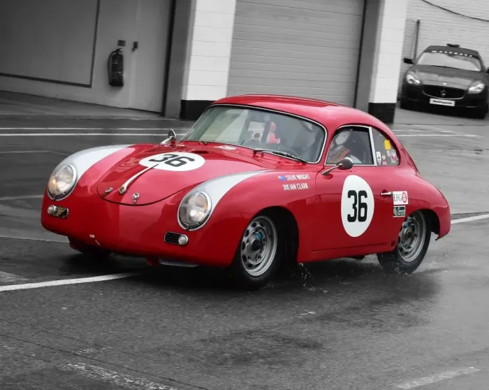 Framed Print : CM9 5762 Steve Wright, Ian Clark, Porsche 356A Super Framed Print : CM9 5762 Steve Wright, Ian Clark, Porsche 356A Super