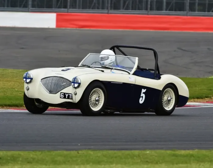 Framed Print : CM9 6245 Matthew Collings, Austin Healey 100M Framed Print : CM9 6245 Matthew Collings, Austin Healey 100M