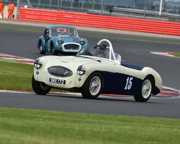 Framed Print : CM9 6629 Paul Griffin, Austin Healey 100S Framed Print : CM9 6629 Paul Griffin, Austin Healey 100S