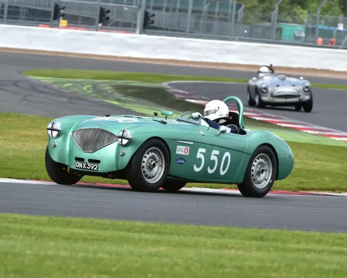 Framed Print : CM9 6635 Martyn Corfield, Austin Healey 100-4 Framed Print : CM9 6635 Martyn Corfield, Austin Healey 100-4