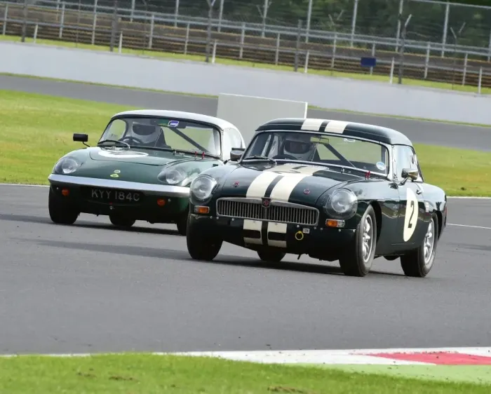 Framed Print : CM9 7098 Mike Lillywhite, MG B, Don Hands, Lotus Elan S1 Framed Print : CM9 7098 Mike Lillywhite, MG B, Don Hands, Lotus Elan S1