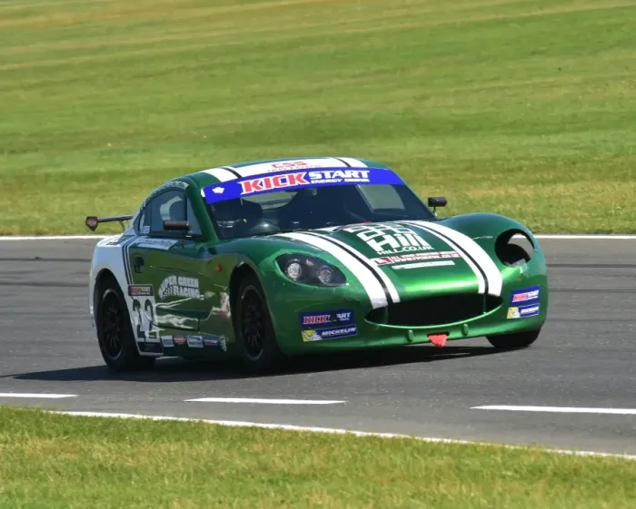 Framed Print : CM9 7861 Ben Green, SuperGreen racing