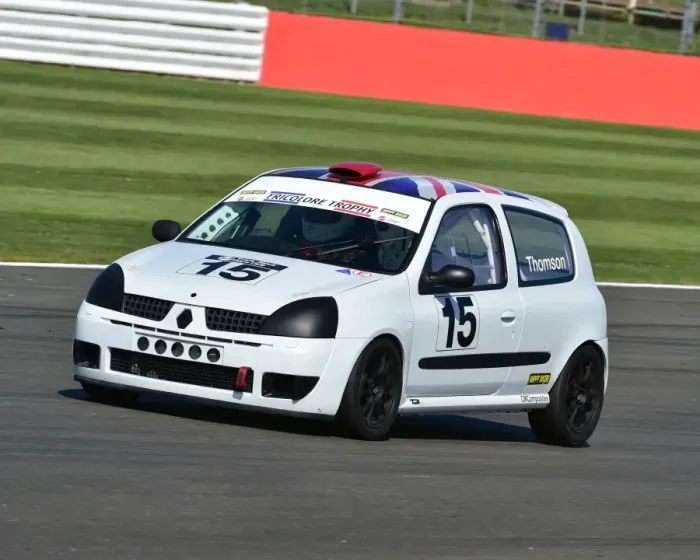 Framed Print : CM9 8601 Russ Thomson, Renault Clio Cup Framed Print : CM9 8601 Russ Thomson, Renault Clio Cup