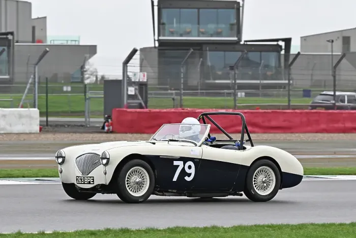 Framed Print : CZ1_0247 Matthew Collings, Austin Healey 100M.jpg