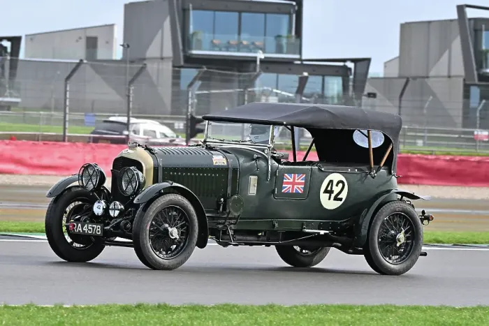 Framed Print : CZ1_0450 Micah Lazarus, Bentley 4½ Litre.jpg