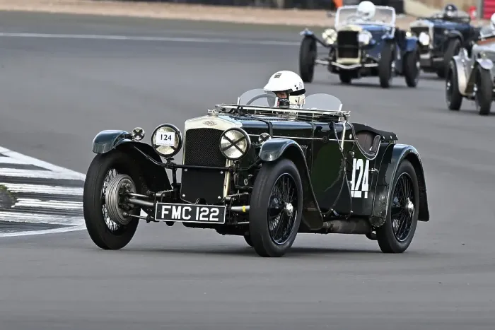 Framed Print : CZ1_0604 Ben Cussons, Frazer Nash TT replica.jpg