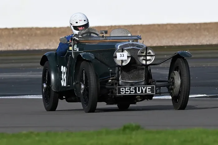 Framed Print : CZ1_0741 Jim Bayliss, Frazer Nash TT replica.jpg