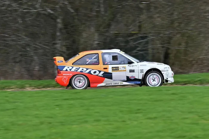 Framed Print : CZ1_1703 David Bonning, Robbie Sandford. Ford Escort RS Cosworth, Group A, jpg.jpg