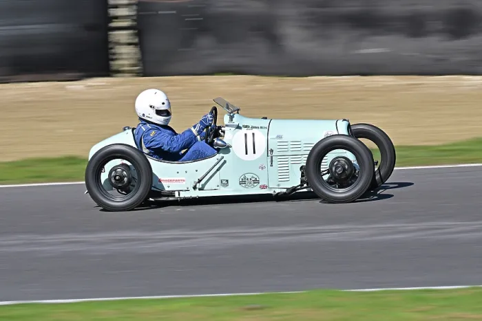 Framed Print : CZ1_2464 James Miles, Austin Monoposto, Austin 7.jpg