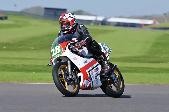 Rights Managed : CZ1_5818 Mark Linton, Yamaha TZ250L.jpg