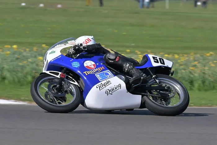 Rights Managed : CZ1_6280 Graham Higlett, Triumph T150.jpg