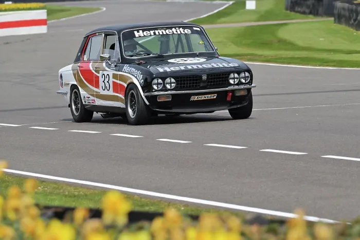 Rights Managed : CZ1_7192 Simon Clarke, Romain Dumas, Triumph Dolomite Sprint.jpg