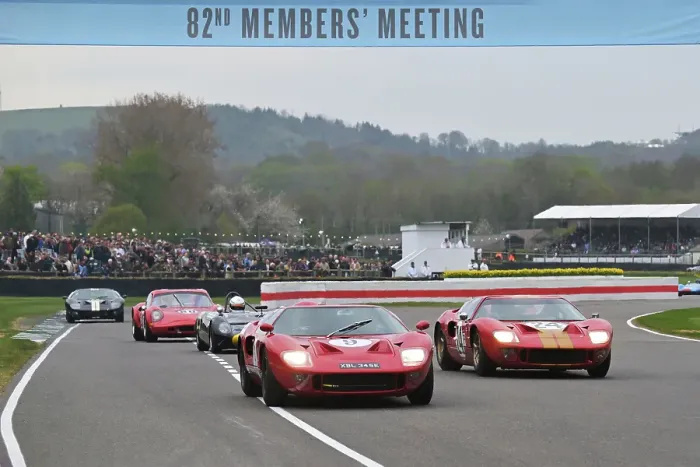 Rights Managed : CZ1_8364 Richard Meins, Rob Huff, Ford GT40, Christian Albrecht, Seb Perez, Ford GT40.jpg