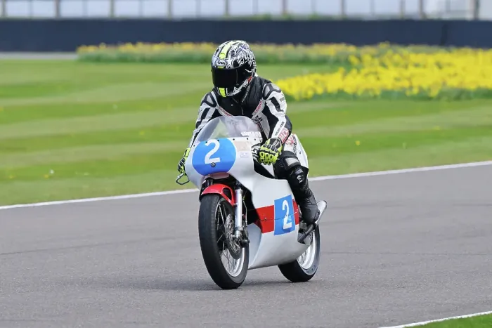 Rights Managed : CZ1_8857 Ian Bain, Yamaha TZ350F.jpg