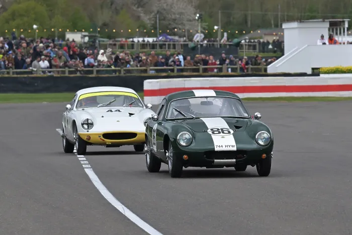 Rights Managed : CZ2_0351 Guy Harman, Lotus Elite, Robin Ellis, Lotus Elite.jpg