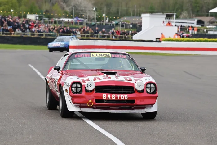 Rights Managed : CZ2_0821 Emanuele Pirro, Andrew Smith, Chevrolet Camaro Z28.jpg