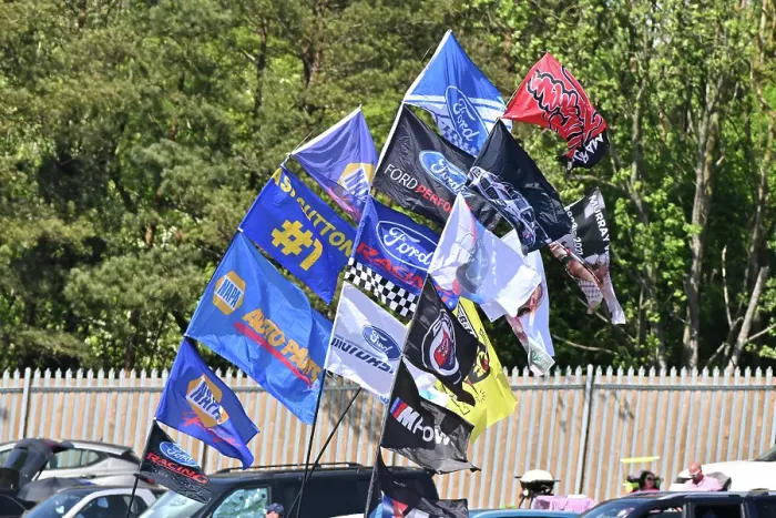 Framed Print : CZ2_1920 Fan flags.jpg