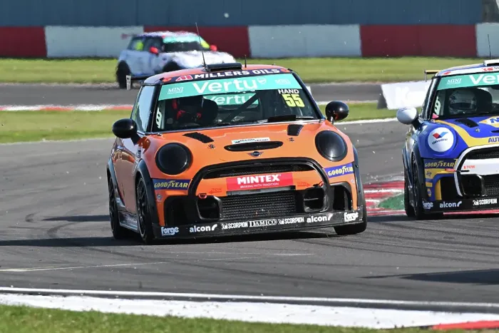 Framed Print : CZ2_2375 Charlie Hand, Mini JCW, Mannpower Motorsport.jpg Framed Print : CZ2_2375 Charlie Hand, Mini JCW, Mannpower Motorsport.jpg