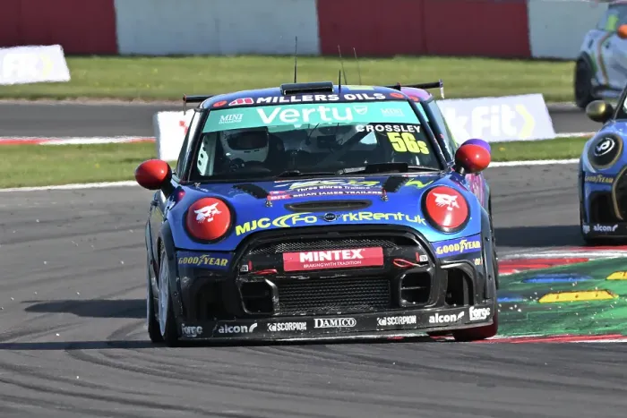 Framed Print : CZ2_2391 Ben Crossley, MINI JCW, JRW Motorsport.jpg