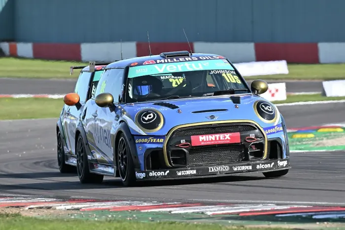 Framed Print : CZ2_2458 Archie Johnson, MINI JCW Sport, Jamsport Racing UK.jpg