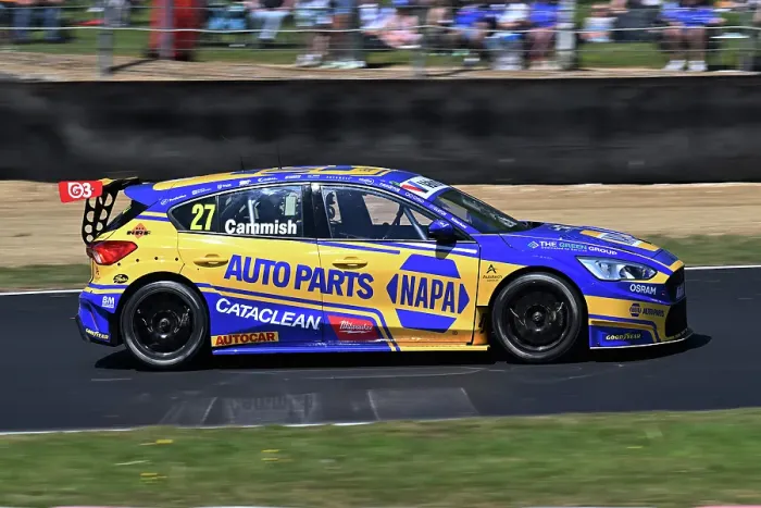 Framed Print : CZ2_4139 Dan Cammish, Ford Focus ST, NAPA Racing UK.jpg