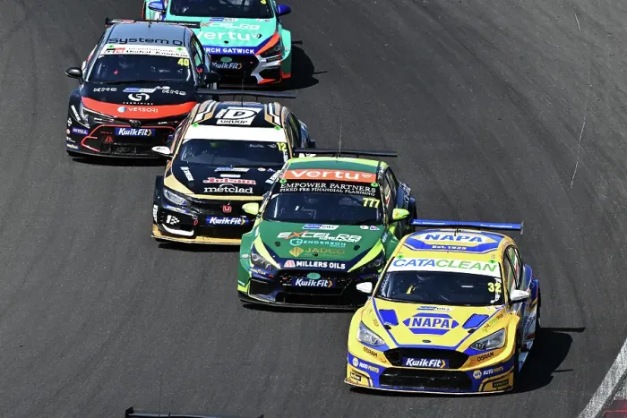 Framed Print : CZ2_4578 Daniel Rowbottom, Ford Focus ST, NAPA Racing UK.jpg