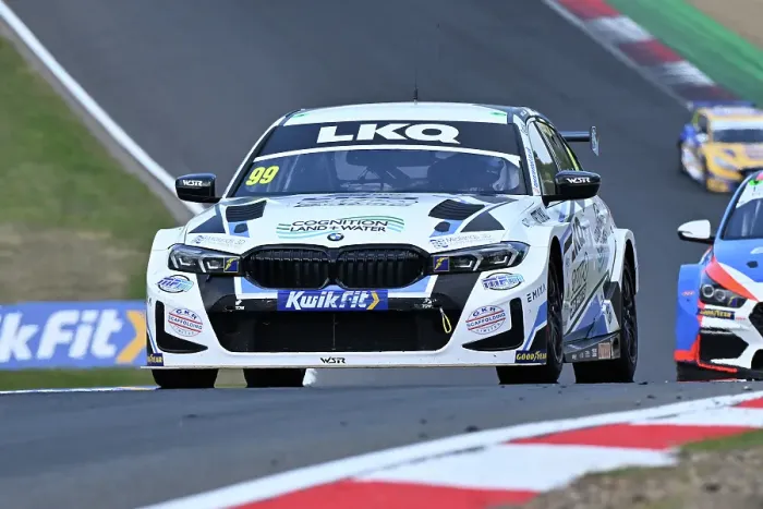 Framed Print : CZ2_4647 Charles Rainford, BMW 330i M Sport, LKQ Euro Car Parts Racing with WSR.jpg