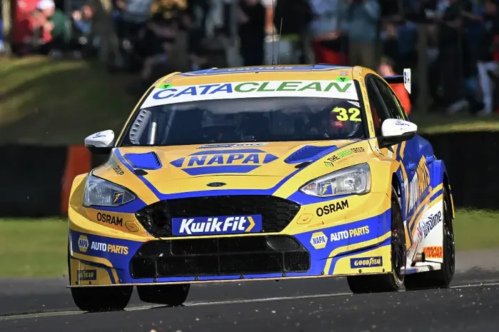 Framed Print : CZ2_5542 Daniel Rowbottom, Ford Focus ST, NAPA Racing UK.jpg