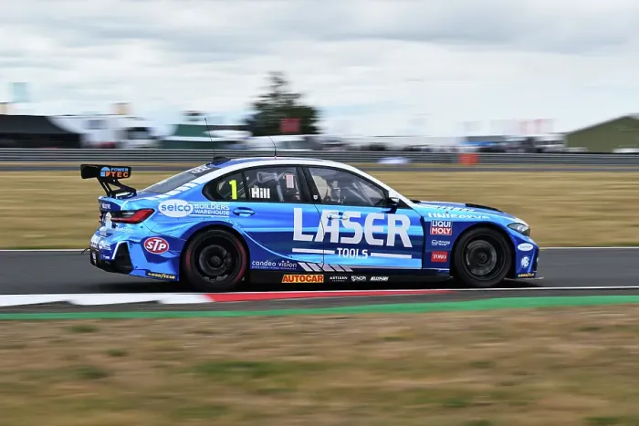 Framed Print : CZ2_6011 Jake Hill, BMW 330i M Sport, Laser Tools Racing with MB Motorsport.jpg