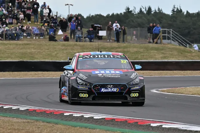 Framed Print : CZ2_6116 Chris Smiley, Hyundai i30N, Restart Racing.jpg
