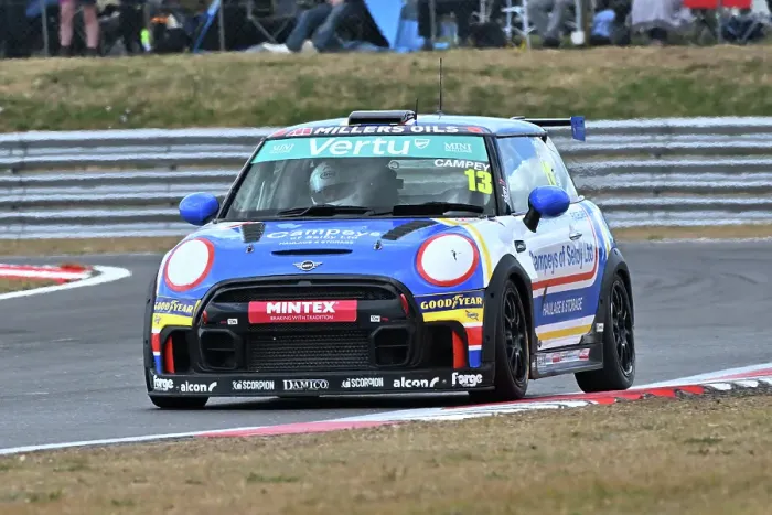 Framed Print : CZ2_6360 Harry Campey, MINI JCW, EXCELR8 Motorsport.jpg