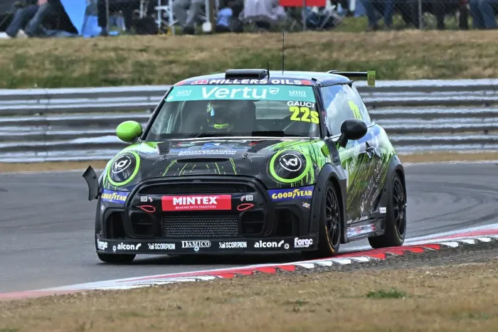Framed Print : CZ2_6373 Nicky Gauci, MINI JCW Sport, Jamsport Racing UK.jpg