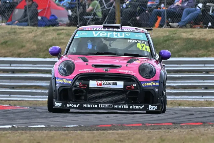 Framed Print : CZ2_6383 Henry Howarth, MINI JCW Sport, Jamsport Racing UK.jpg