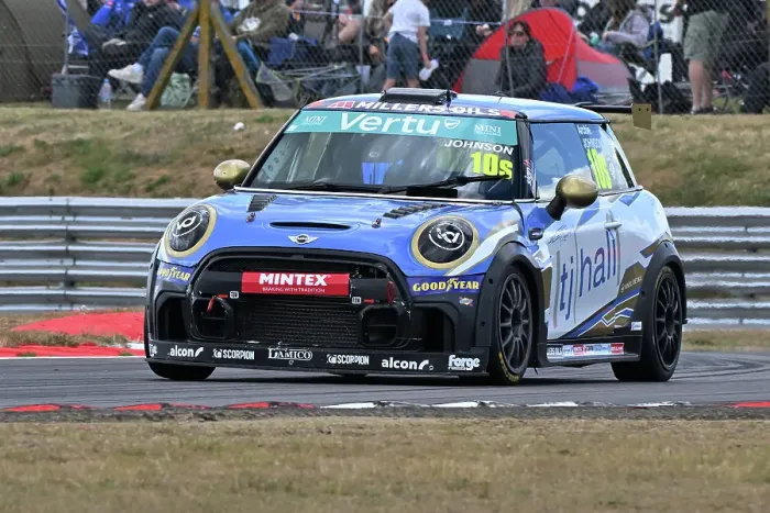 Framed Print : CZ2_6427 Archie Johnson, MINI JCW Sport, Jamsport Racing UK.jpg
