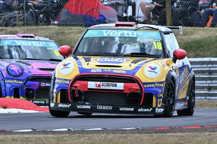 Framed Print : CZ2_6437 Lewis Selby, MINI JCW, NAPA Racing UK.jpg Framed Print : CZ2_6437 Lewis Selby, MINI JCW, NAPA Racing UK.jpg