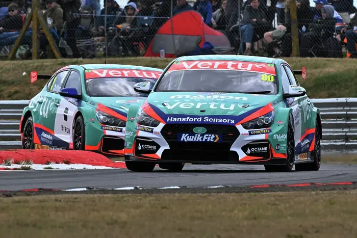 Framed Print : CZ2_6472 Tom Ingram, Hyundai i30N, Team Vertu.jpg