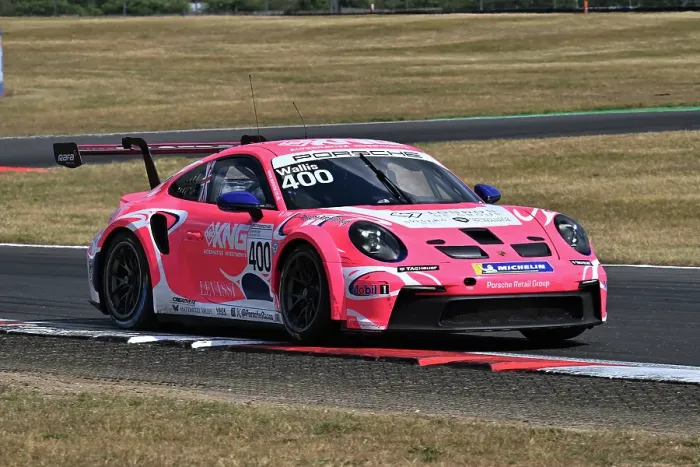 Framed Print : CZ2_7063 James Wallis, JTR, Porsche 911 GT3 Cup.jpg
