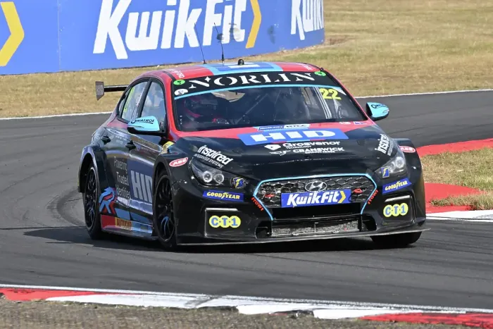 Framed Print : CZ2_7289 Chris Smiley, Hyundai i30N, Restart Racing.jpg