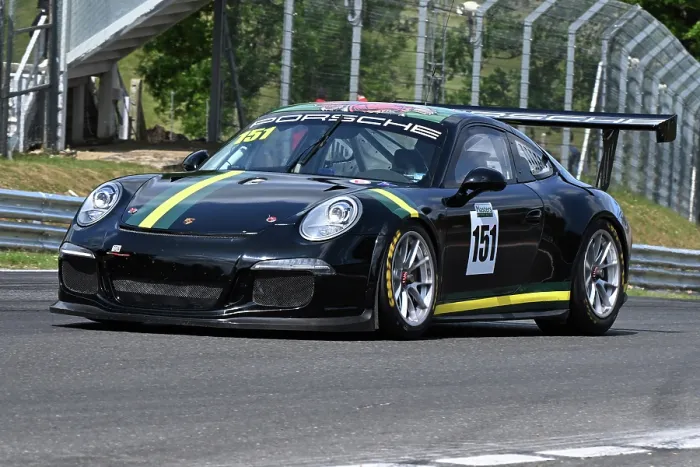 Framed Print : CZ2_8305 David Harrison, Nathan Luckey, Porsche 991-1 GT3 Cup.jpg