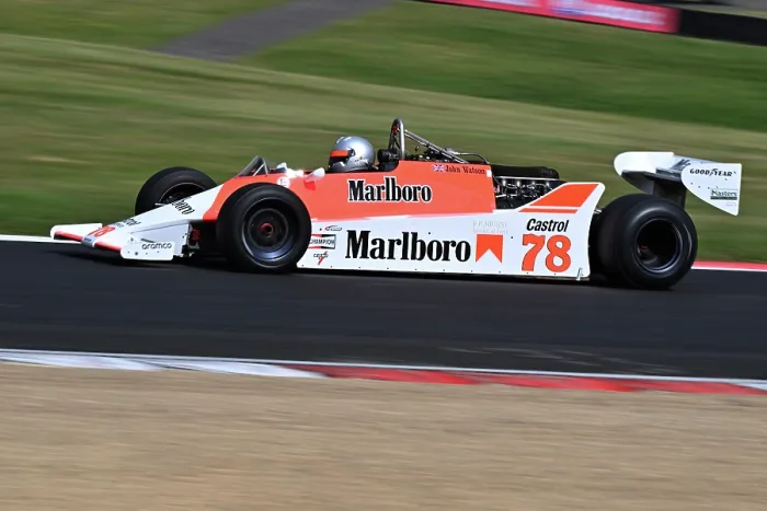 Framed Print : CZ2_8609 Warren Briggs, McLaren M29.jpg