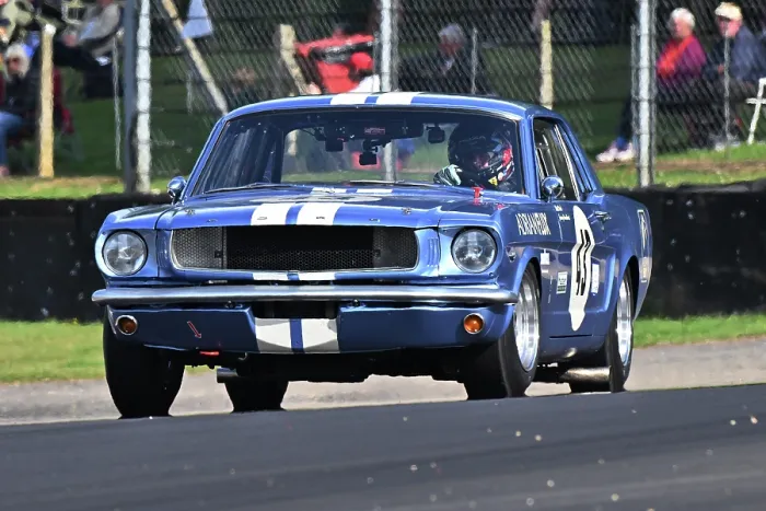 Framed Print : CZ2_8930 Jimmy Broadbent, Matt Neal, Ford Mustang.jpg