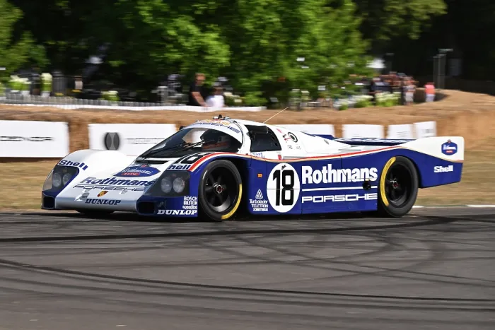 Rights Managed : CZ3_1394 Derek Bell, Porsche 962C.jpg